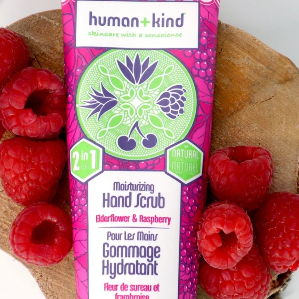 NWT Human+Kind Hand Scrub Elderflower & Raspberry